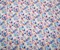 Magenta Purple-Blue-Multi Ditsy Floral Printed Poly Chiffon Woven Fabric By the Yard